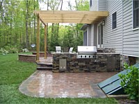 Patio With Outdoor Kitchen